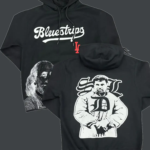 Blue Strips LA Hoodie