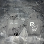 Blue Strips LA Hoodie