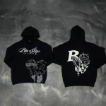 Blue Strips LA Hoodie