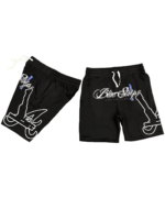 Blue Strips LA Short