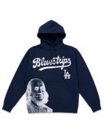 Blue Strips LA Hoodie